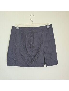 Daily Paper Philipa Shield Quilted Mini Skirt | Odyssey Blue | Size XL